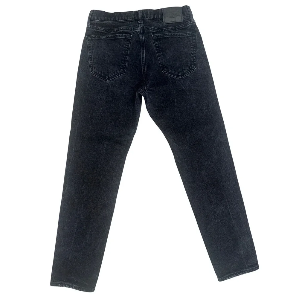 Abercrombie Fitch Vintage ‎ 90s Slim Black Wash Denim Jeans Men's 31x30